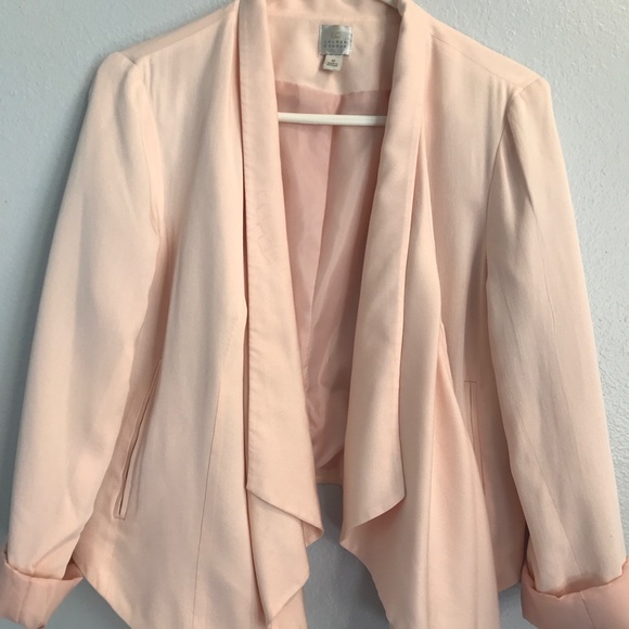 Jackets & Blazers - Lauren Conrad Sz 12 lite peach jacket So Nice